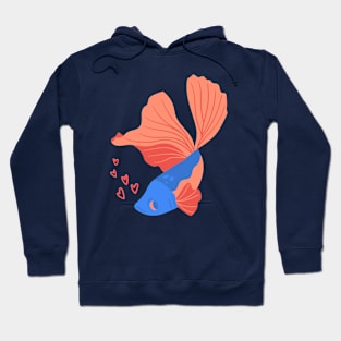 Colorful Koi Fish Beautiful Hoodie